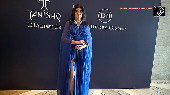Sushmita Sen Stuns in a Regal Blue Gown