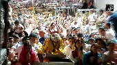 Nushrratt Bharuccha offers prayers at Mahakaleshwar Temple in Ujjain