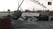 Tawi River in Spate: Bridge in Jammu Washed Away