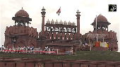 I-Day Parade: Full-dress rehearsal at Red Fort in New Delhi