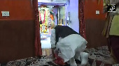 Rajnath Singh Visits Tanot Mata Temple in Jaisalmer