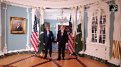 US State Secy Marco Rubio meets Pakistan FM Ishaq Dar in Washington DC