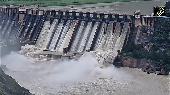 Multiple Gates of Salal Dam opened after heavy rainfall in region