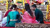 Kajol, Ajay Devgn perform Durga Puja