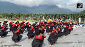 Army, Air Force, BSF personnel celebrate Int'l Yoga Day at Isha Yoga Centre