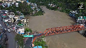 Water level of Alaknanda rises above danger mark in Rudraprayag