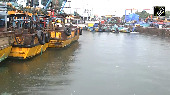 Fishing boats halted at Vizag harbour as Cyclone Montha approaches
