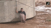 Overnight rainfall swells Tawi river in Jammu