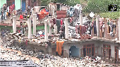 Shocking scenes emerge from Mandi showing the aftermath of flash floods and cloudburst