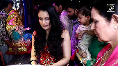 Ganesh Chaturthi: Yuvika Chaudhary arrived with her son to pick up Bappa