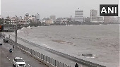 Watch: High tide hits Mumbai's Marine Drive