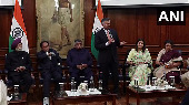 Ravi Shankar Prasad led delegation interacts with media in London