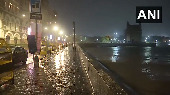 Heavy rains in Mumbai: Visuals from CST, Gateway of India