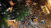 Varanasi: Drone visuals from the sacred Ganga Ghats and Godowlia Chowk area