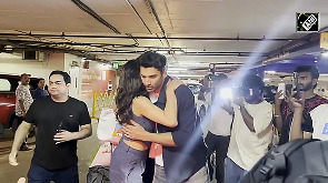 Sara and Aditya's airport look sparks buzz