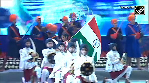 PM enjoys spectacular performance by children at Veer Baal Diwas