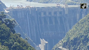 Latest visuals: All gates of Baglihar dam on Chenab closed
