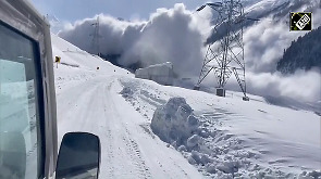 Watch: HUGE avalanche hits J-K's Sonamarg