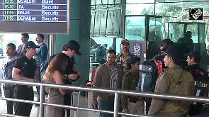 High-Stakes ODI: India, SA Land at Raipur airport