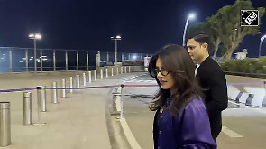 Bollywood Sensation Priyanka Chopra greets fans with Namaste