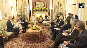 PM Modi holds bilateral meeting with European Commission President