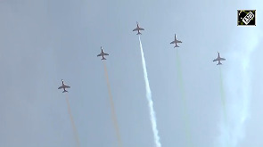 IAF surya Kiran Aerobatic holds spectacular air show during 149th Course Convocation