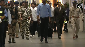 Head Coach Gambhir, Spin wizard Kuldeep return home after Asia Cup triumph