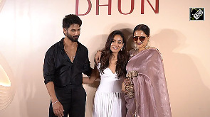 Shahid Kapoor, Mira Rajput and Rekha in one frame