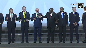 World leaders attending the G20 Summit 2025 gather for family photograph