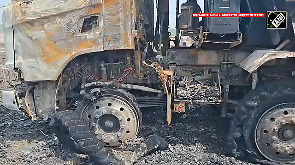 Maoists torch mining vehicles in Hazaribagh