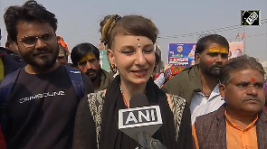 'Feel so blessed',Devotees from Austria share joy on attending Mahakumbh