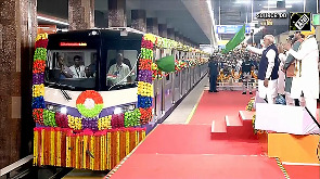 PM Modi Flags Off New Kolkata Metro Routes