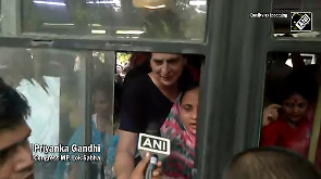'Vote chori': Rahul, Priyanka detained during protest march to EC