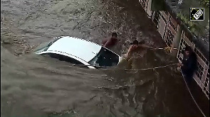 Rain havoc in Nashik, car submerged, Godavari River turns ferocious