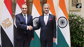 Jaishankar meets Egyptian Foreign Affairs Minister Badr Abdelatty