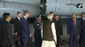 PM Modi's Surprise Appearance At Airport And A Hug For Putin