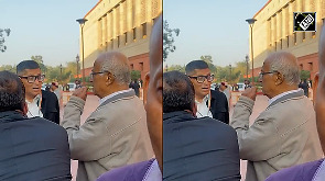 TMC MP Saugata Roy caught smoking in parliament premises