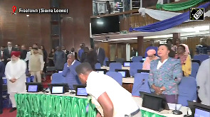Sierra Leone Parliament honors Pahalgam attack victims 