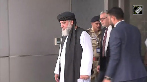 Afghan Trade Minister Alhaj Nooruddin Azizi arrives in Delhi on a 5 day official visit