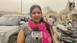 Surreal Visuals! Powerful desert storm hits Jaisalmer