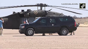 Vance, Hegseth and Gabbard arrive to tour US-Mexico border