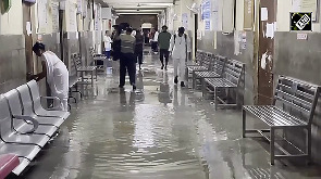 Ajmer's Jawaharlal Nehru Hospital flooded after heavy rains