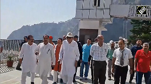 Farooq Abdullah visits Vaishno Devi after Srinagar-Katra Vande Bharat ride