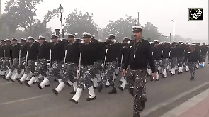 Republic Day Parade Rehearsals Underway at Kartavya Path