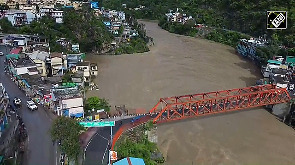 Water level of Alaknanda rises above danger mark in Rudraprayag