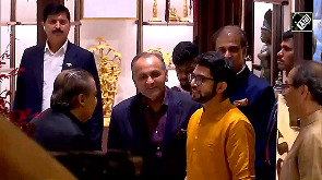 Mukesh Ambani's Heartfelt Moment with Uddhav and Aaditya Thackeray
