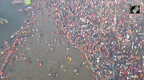 Drone captures mesmerising visuals of Maha Kumbh