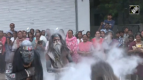 Watch! Dramatic visuals from Jagannath Rath Yatra in Rajkot