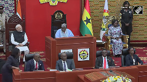 Ghana's Parl speaker left speechless by India's Political Party count