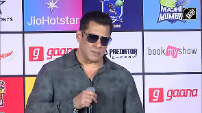 Salman Khan attends the auction ceremony of the Third Season of ISPL